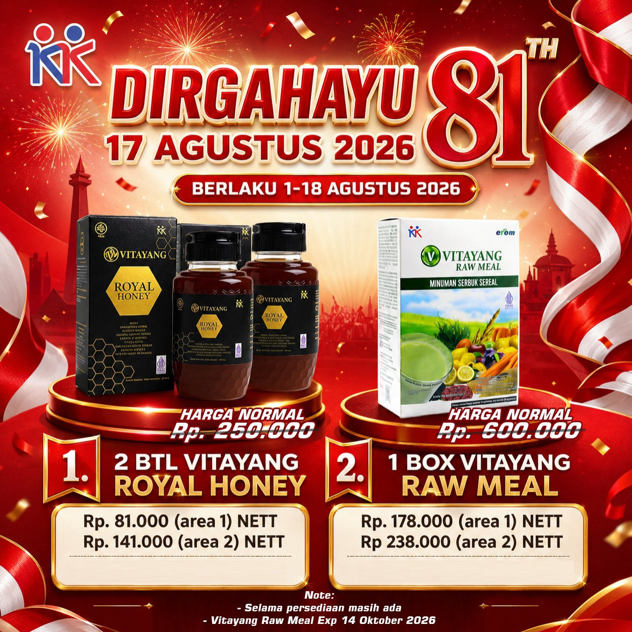 PROMO AGUSTUS 2026